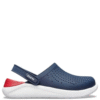 crocs lite ride navy red