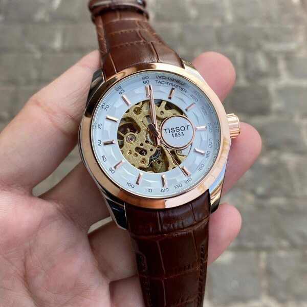TISSOT 1853 AUTOMATIC Premium QUILTY LEATHER WATCH