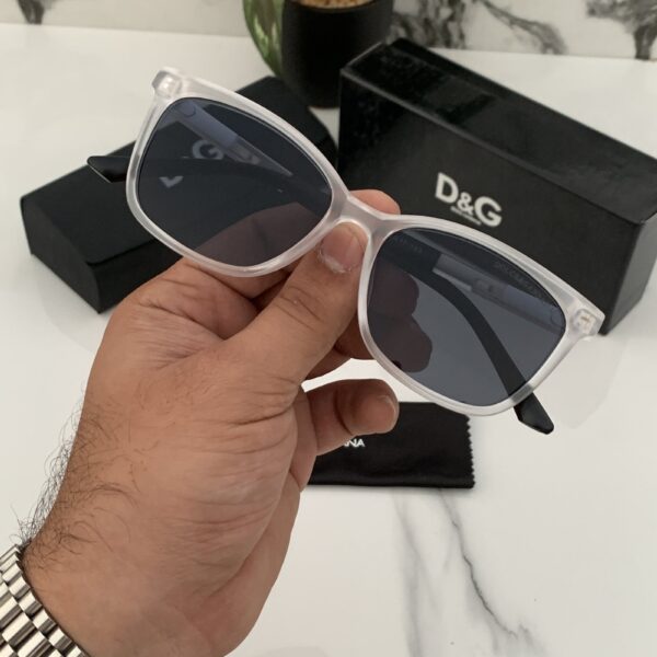 Branded D&G White Black Sunglasses
